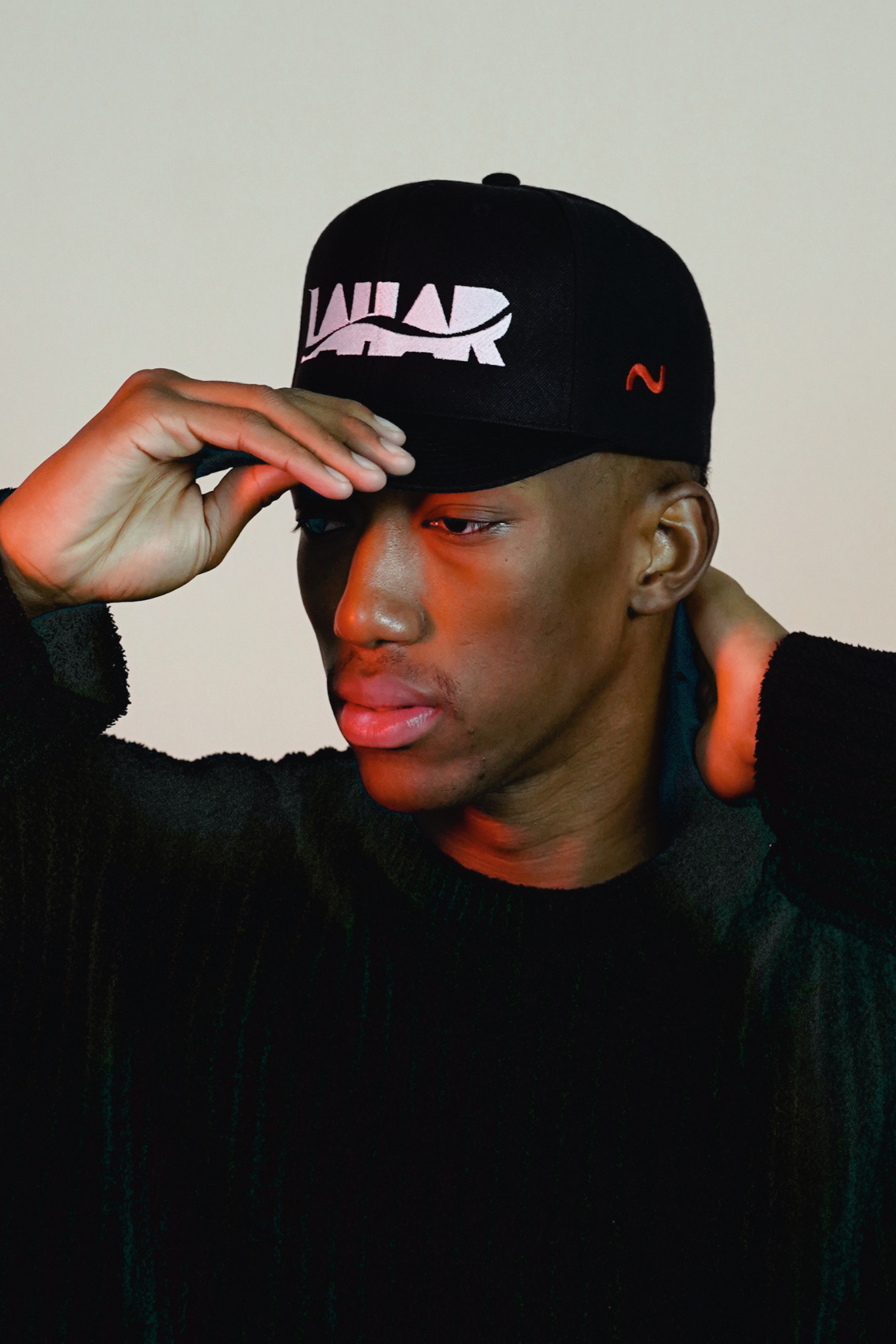 Lahar Red Wave Bug Snapback