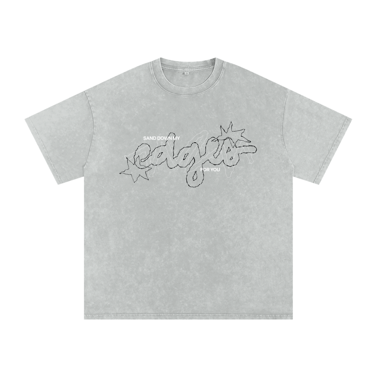 Lahar Edges Oversized T-Shirt